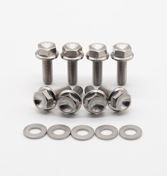 Titanium Flange Hex Bolt