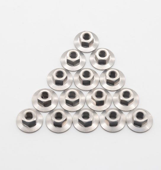 Titanium Hex Flange Nut