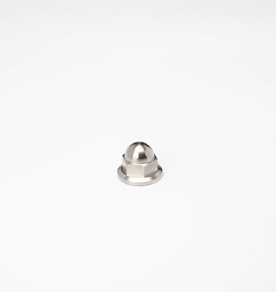 Titanium Acorn Hex Cap Nut